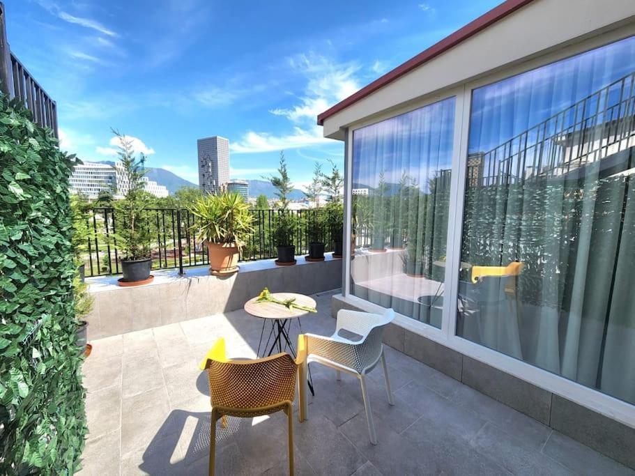 Penthouse With A City View Tiranë Ngoại thất bức ảnh